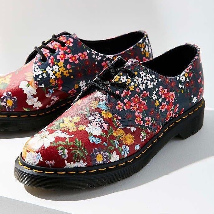 Dr Martens 1461 Floral Oxfords